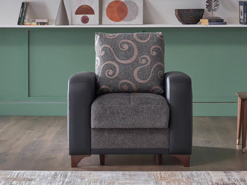 Austin Bello 39.3" Wide Convertible Armchair