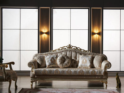 Kardelen 64" Wide Tufted Traditional Loveseat