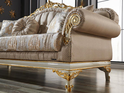 Kardelen 64" Wide Tufted Traditional Loveseat