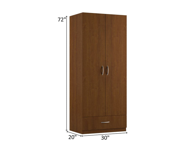 Central L-12A Customizable Wardrobe