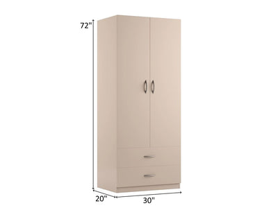 Central L-12B Customizable Wardrobe