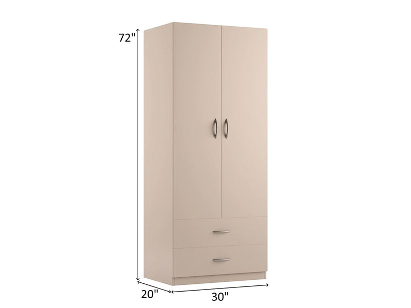 Central L-12B Customizable Wardrobe