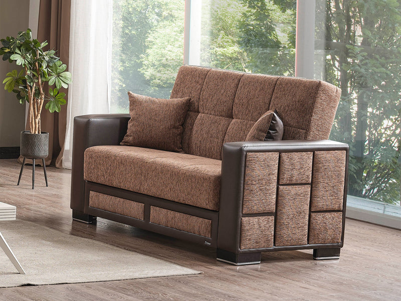 Loft 65" Wide Convertible Loveseat