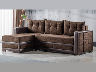 Loft 96" Wide Convertible Sleeper Sectional