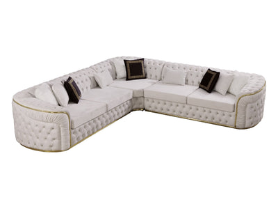 Empi Los Angeles 126" / 126" Wide Sectional