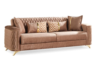 Luna Gala 88" Wide Convertible Sofa