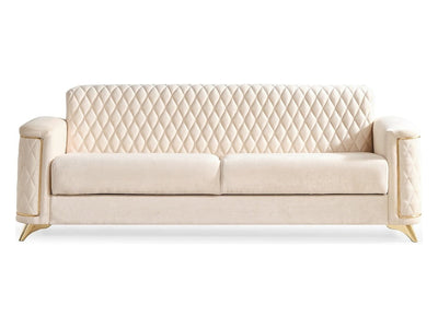 Luna Gala 88" Wide Convertible Sofa