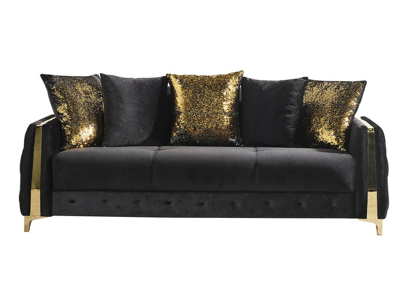 Lust 88" Wide Convertible Sofa