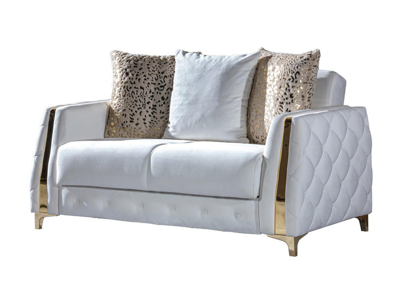 Lust 72" Wide Convertible Loveseat