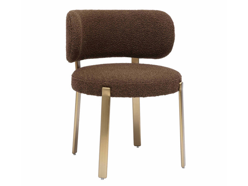 Margaret 22.8" Wide Boucle Dining Chair