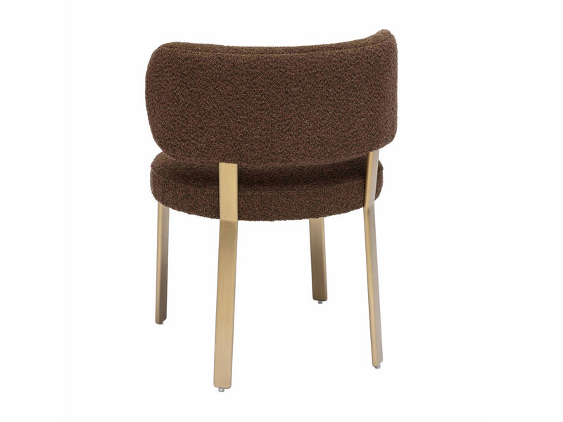 Margaret 22.8" Wide Boucle Dining Chair