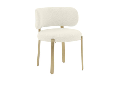 Margaret 22.8" Wide Boucle Dining Chair