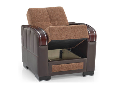 Maya 35" Wide Convertible Armchair