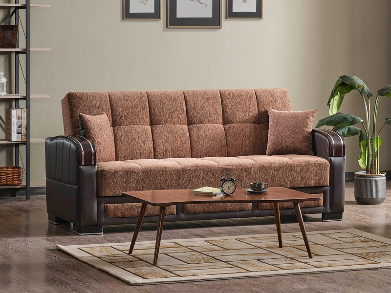 Maya 87" Wide Convertible Sofa