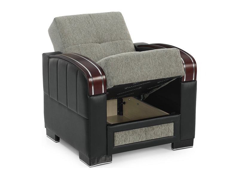 Maya 35" Wide Convertible Armchair