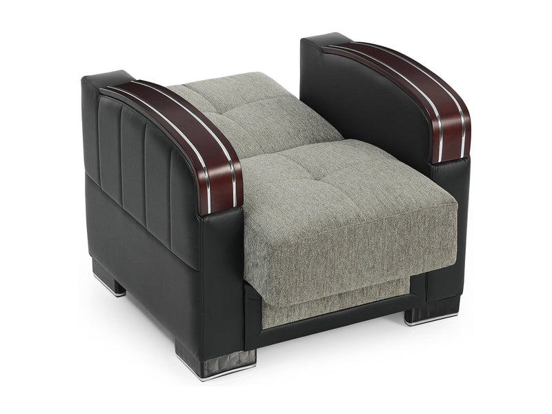 Maya 35" Wide Convertible Armchair