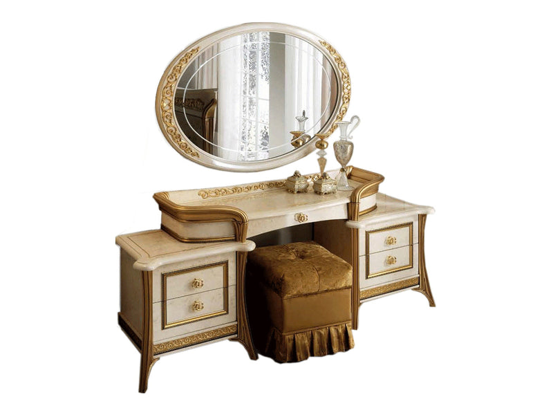 Melodia 85" Wide Makeup Vanity Set