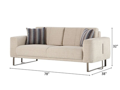 Mirante 78" Wide Convertible Loveseat