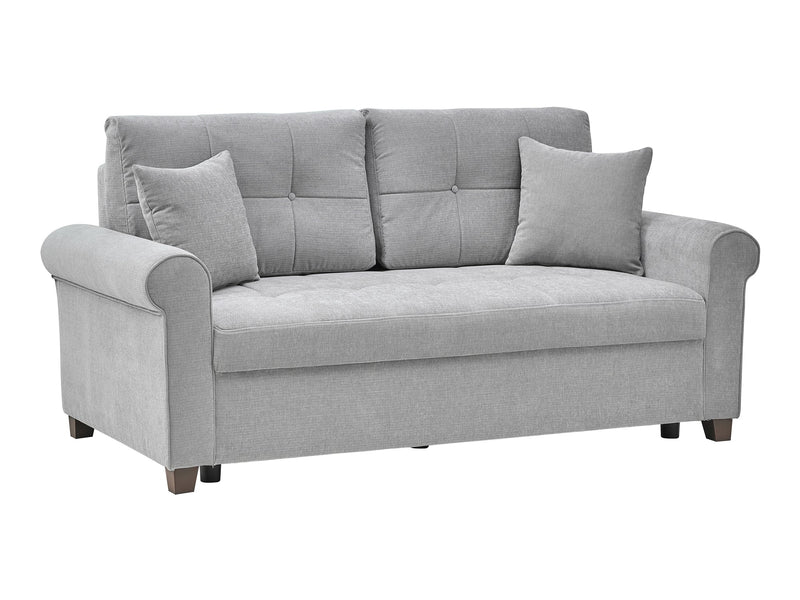 Mocca Convertible Loveseat