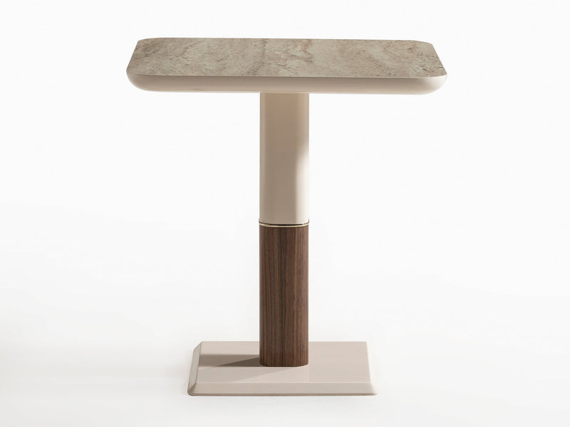 Modena Mazzi Travertine Side Table