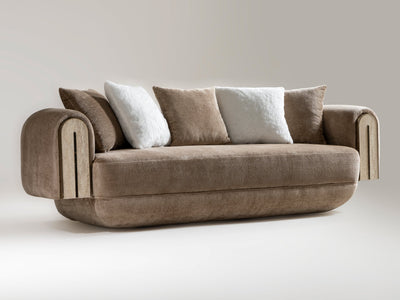 Modena Mazzi Rolled Arm Sofa