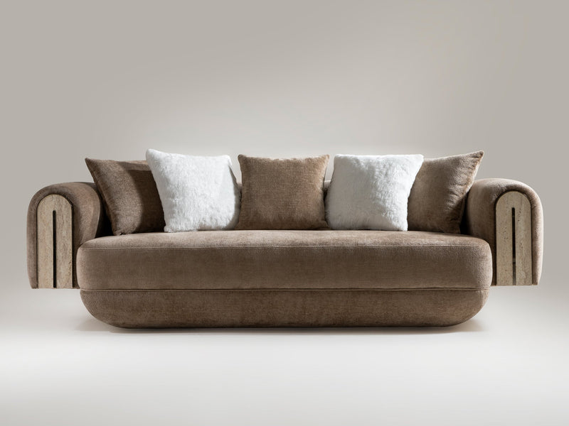 Modena Mazzi Rolled Arm Sofa