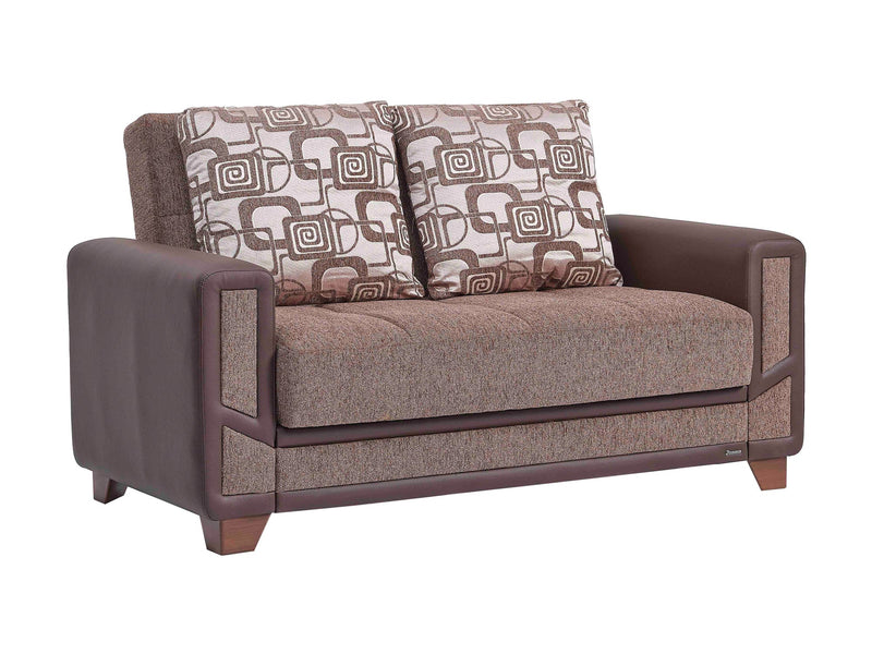 Mondo 68.5" Wide Convertible Loveseat