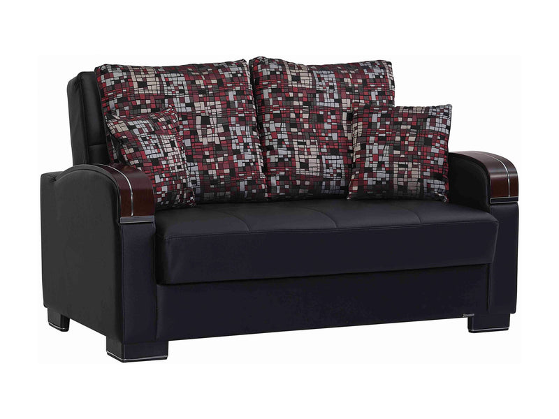 Mobimax 66.5" Wide Convertible Loveseat