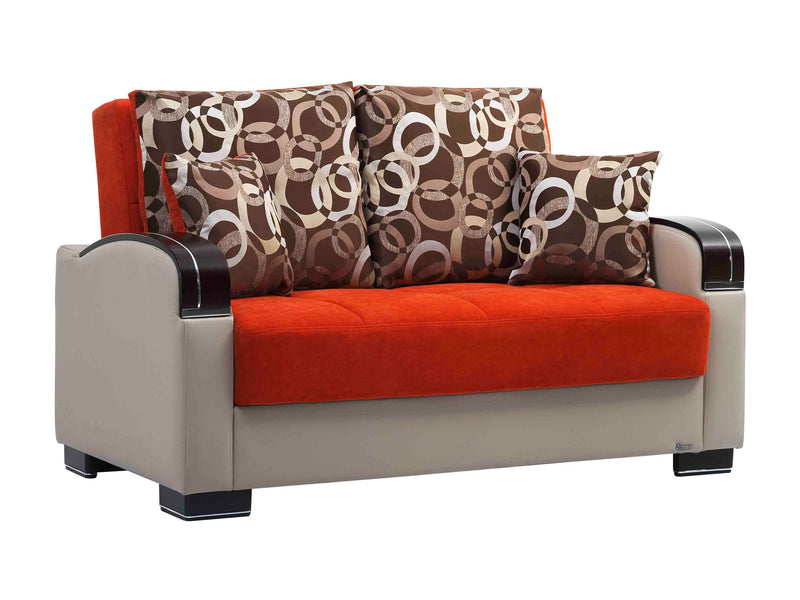 Mobimax 66.5" Wide Convertible Loveseat