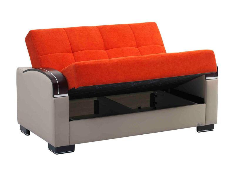 Mobimax 66.5" Wide Convertible Loveseat