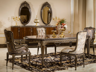 Elegance MyL Traditional 6 Person Dining Room Set