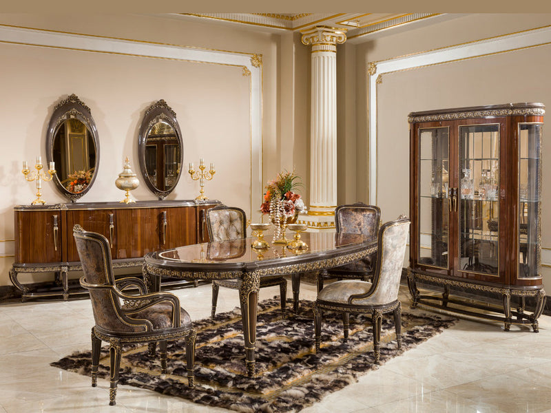 Elegance MyL Traditional 6 Person Dining Room Set