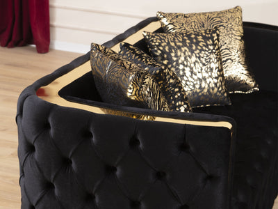 Naomi 74" Wide Tufted Loveseat