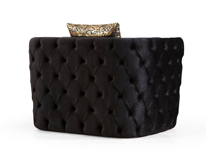 Naomi 46" Wide Tufted Armchair