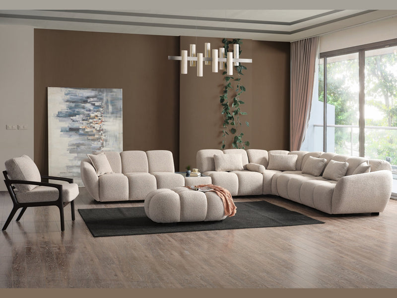 Odessa Puzzle Sectional Living Room Set