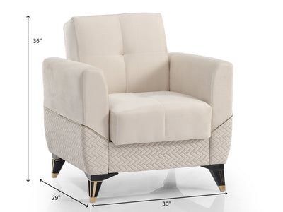 Samba 30" Wide Convertible Armchair