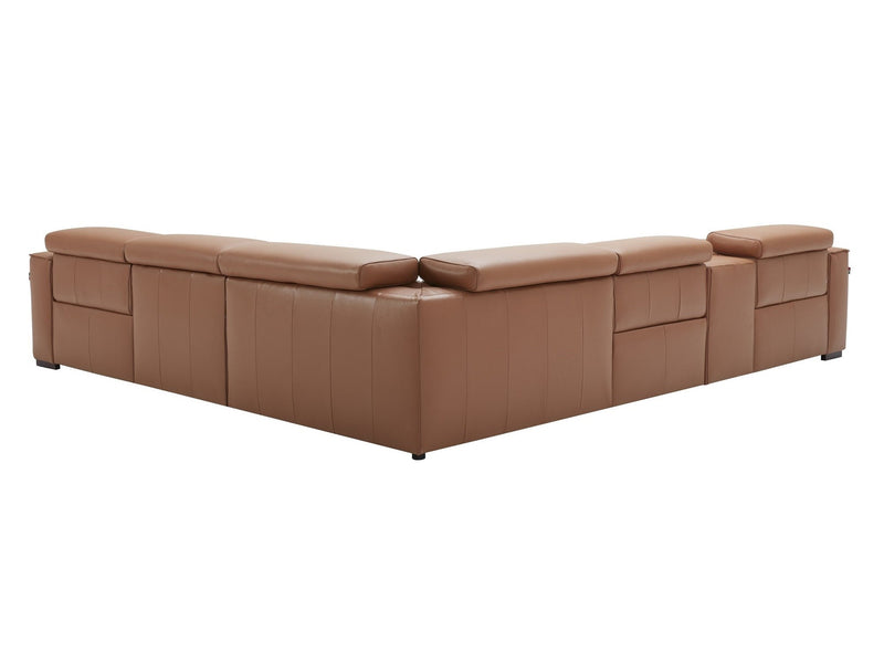 Picaso 138" / 120" Wide Leather Sectional