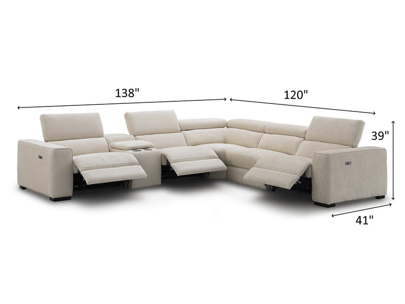 Picaso 138" / 120" Wide Sectional