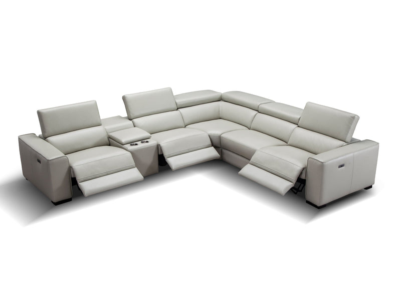 Picaso 138" / 120" Wide Leather Sectional