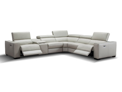 Picaso 138" / 120" Wide Leather Sectional