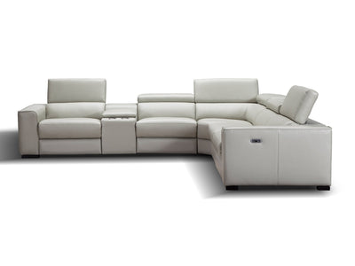 Picaso 138" / 120" Wide Leather Sectional