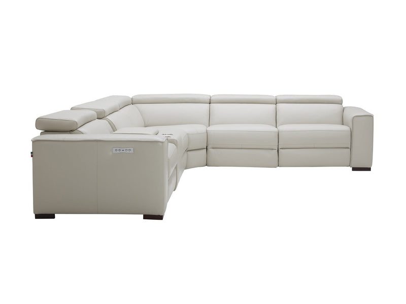 Picaso 138" / 120" Wide Leather Sectional