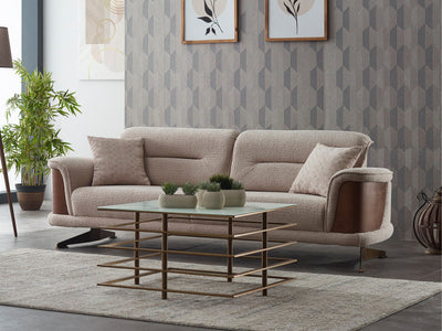 Valencia Saltanat 94" Wide Extendable Sofa