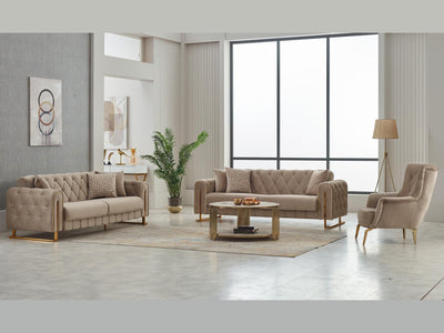 Puma 69" Wide Convertible Loveseat