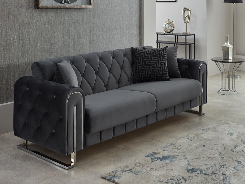 Puma 90" Wide Convertible Sofa