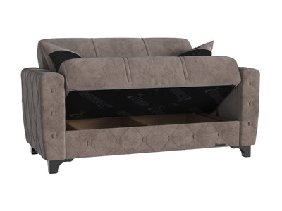 Sultan Casa 61" Wide Convertible Loveseat