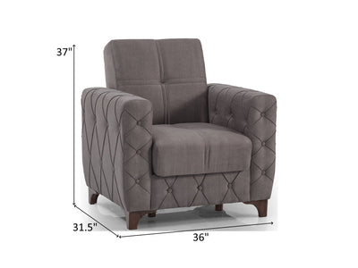 Sultan Casa 36" Wide Convertible Armchair