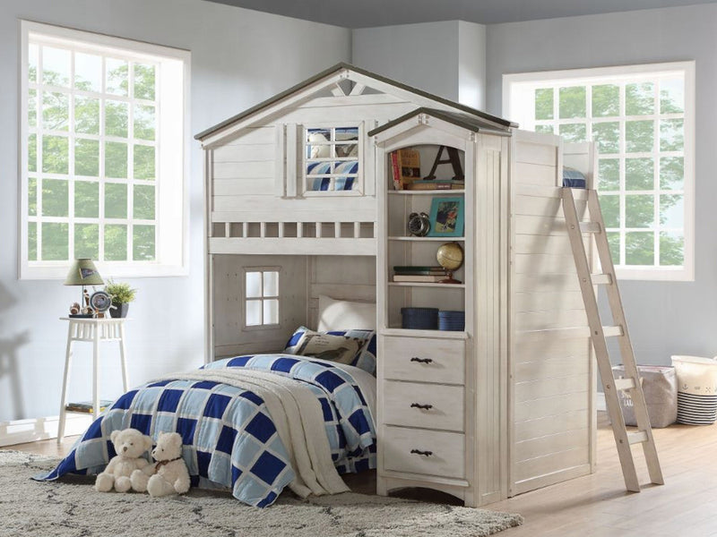 Tree House 80" Wide Twin Loft Bed