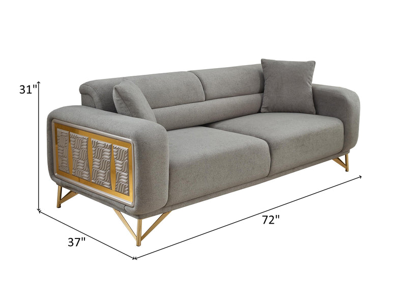 Turuva 72" Wide Extendable Loveseat