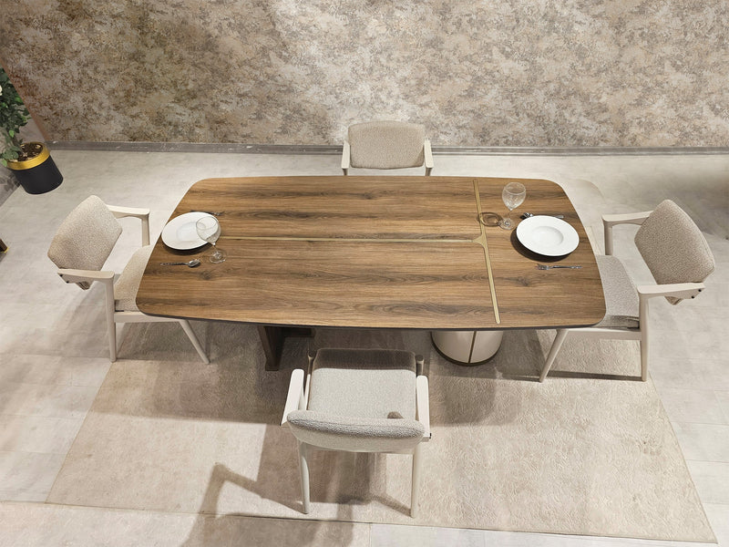 Urgup 6 Person Dining Room Set